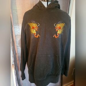 HUF black Dragon sweatshirt XL